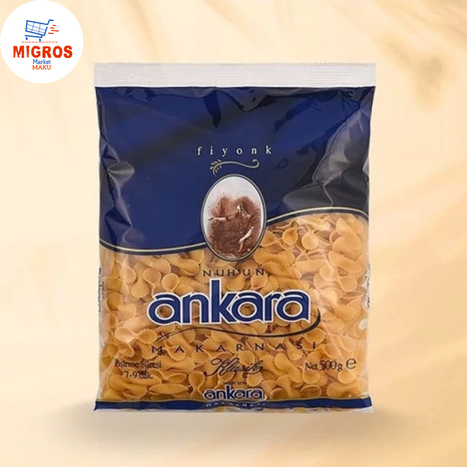 ماکارونی آنکارا (Ankara) مدل فرمی فیونک 500گرمی