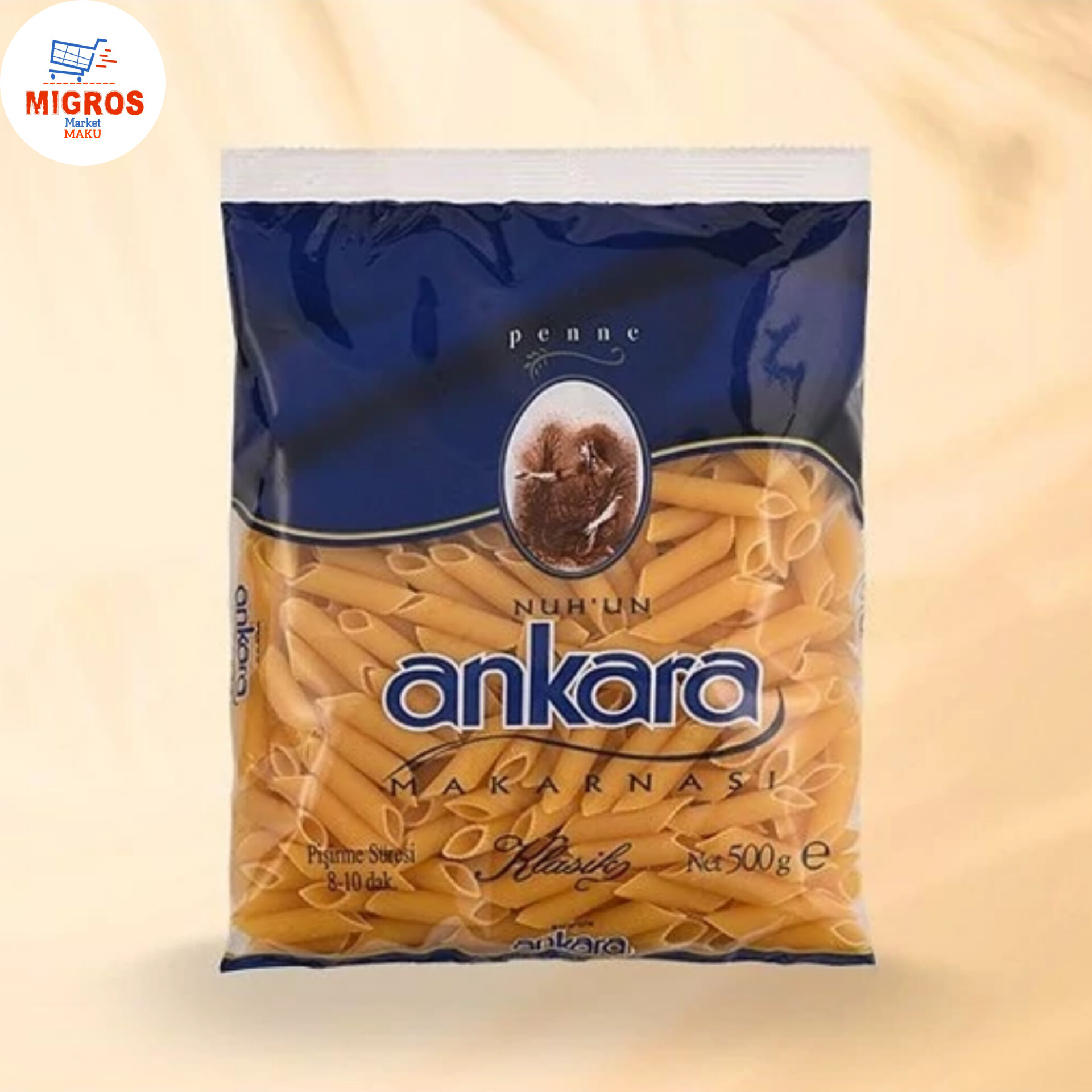 ماکارونی آنکارا (Ankara) مدل فرمی پنه 500گرمی